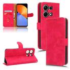 For Infinix Note 30i Skin Feel Magnetic Flip Leather Phone Case(Rose Red) - 1