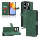 For Infinix Note 30 4G Skin Feel Magnetic Flip Leather Phone Case(Green) - 1