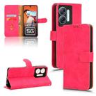 For Infinix Hot 30 5G Skin Feel Magnetic Flip Leather Phone Case(Rose Red) - 1