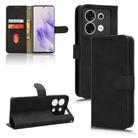 For Infinix Zero 30 5G Skin Feel Magnetic Flip Leather Phone Case(Black) - 1