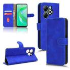 For Infinix Smart 8 Skin Feel Magnetic Flip Leather Phone Case(Blue) - 1