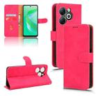 For Infinix Smart 8 Skin Feel Magnetic Flip Leather Phone Case(Rose Red) - 1