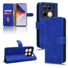 For Infinix Note 40 5G Skin Feel Magnetic Flip Leather Phone Case(Blue) - 1