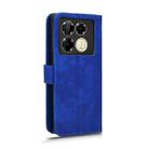 For Infinix Note 40 5G Skin Feel Magnetic Flip Leather Phone Case(Blue) - 3