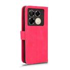 For Infinix Note 40 5G Skin Feel Magnetic Flip Leather Phone Case(Rose Red) - 3