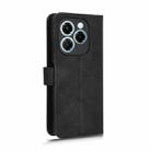 For Infinix Note 40X 5G Skin Feel Magnetic Flip Leather Phone Case(Black) - 3