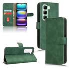 For Infinix Hot 50 4G Skin Feel Magnetic Flip Leather Phone Case(Green) - 1