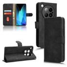 For Infinix Zero 40 4G Skin Feel Magnetic Flip Leather Phone Case(Black) - 1