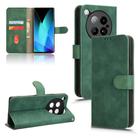 For Infinix Zero 40 4G Skin Feel Magnetic Flip Leather Phone Case(Green) - 1