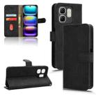 For Infinix Hot 50i / Smart 9 Skin Feel Magnetic Flip Leather Phone Case(Black) - 1