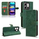 For Infinix Hot 50i / Smart 9 Skin Feel Magnetic Flip Leather Phone Case(Green) - 1