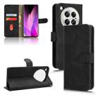 For Infinix Zero 40 5G Skin Feel Magnetic Flip Leather Phone Case(Black) - 1