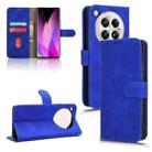 For Infinix Zero 40 5G Skin Feel Magnetic Flip Leather Phone Case(Blue) - 1