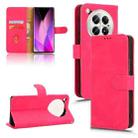 For Infinix Zero 40 5G Skin Feel Magnetic Flip Leather Phone Case(Rose Red) - 1