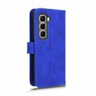 For Infinix Hot 50 Pro+ Skin Feel Magnetic Flip Leather Phone Case(Blue) - 3