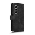 For Infinix Hot 50 Pro Skin Feel Magnetic Flip Leather Phone Case(Black) - 3