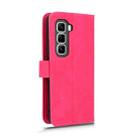 For Infinix Hot 50 Pro Skin Feel Magnetic Flip Leather Phone Case(Rose Red) - 3