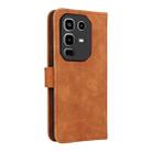 For Infinix Note 50 Pro 4G Skin Feel Magnetic Flip Leather Phone Case(Brown) - 3