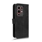 For Infinix Note 50s Skin Feel Magnetic Flip Leather Phone Case(Black) - 3