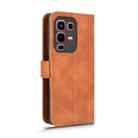 For Infinix Note 50s Skin Feel Magnetic Flip Leather Phone Case(Brown) - 3