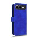For Infinix Smart 10 Plus 4G Skin Feel Magnetic Flip Leather Phone Case(Blue) - 3