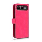 For Infinix Smart 10 Plus 4G Skin Feel Magnetic Flip Leather Phone Case(Rose Red) - 3