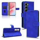 For Infinix Hot 60 Pro 4G Skin Feel Magnetic Flip Leather Phone Case(Blue) - 1
