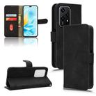 For Honor 200 Lite Global Skin Feel Magnetic Flip Leather Phone Case(Black) - 1