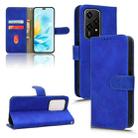 For Honor 200 Lite Skin Feel Magnetic Flip Leather Phone Case(Blue) - 1