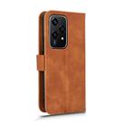 For Honor 200 Lite Global Skin Feel Magnetic Flip Leather Phone Case(Brown) - 3