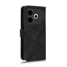 For Honor Play 60 Plus Skin Feel Magnetic Flip Leather Phone Case(Black) - 3