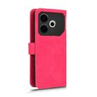 For Honor Play 60 Plus Skin Feel Magnetic Flip Leather Phone Case(Rose Red) - 3