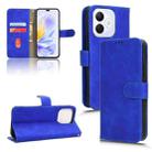 For Honor X60i 5G Skin Feel Magnetic Flip Leather Phone Case(Blue) - 1