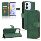 For Honor X60i 5G Skin Feel Magnetic Flip Leather Phone Case(Green) - 1