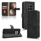 For Honor Magic7 Skin Feel Magnetic Flip Leather Phone Case(Black) - 1