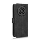 For Honor Magic7 Skin Feel Magnetic Flip Leather Phone Case(Black) - 3