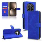 For Honor Magic7 Skin Feel Magnetic Flip Leather Phone Case(Blue) - 1