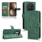 For Honor Magic7 Skin Feel Magnetic Flip Leather Phone Case(Green) - 1