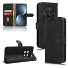 For Honor Magic7 Pro Skin Feel Magnetic Flip Leather Phone Case(Black) - 1