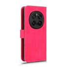 For Honor Magic7 Pro Skin Feel Magnetic Flip Leather Phone Case(Rose Red) - 3