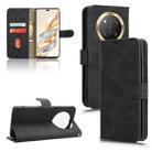 For Honor X60 Pro 5G / X9c 5G Skin Feel Magnetic Flip Leather Phone Case(Black) - 1