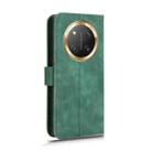 For Honor X60 Pro 5G / X9c 5G Skin Feel Magnetic Flip Leather Phone Case(Green) - 3