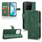 For Honor X5b 4G Skin Feel Magnetic Flip Leather Phone Case(Green) - 1