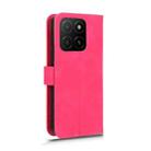 For Honor X5b 4G Skin Feel Magnetic Flip Leather Phone Case(Rose Red) - 3