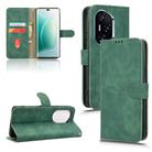 For Honor 300 Pro Skin Feel Magnetic Flip Leather Phone Case(Green) - 1