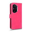 For Honor 300 Pro Skin Feel Magnetic Flip Leather Phone Case(Rose Red) - 3