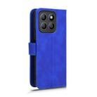 For Honor X8c 4G Skin Feel Magnetic Flip Leather Phone Case(Blue) - 3