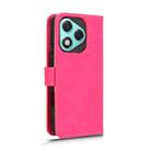 For Honor 400 Lite Skin Feel Magnetic Flip Leather Phone Case(Rose Red) - 3