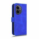 For Honor 400 Skin Feel Magnetic Flip Leather Phone Case(Blue) - 3