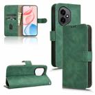 For Honor 400 Skin Feel Magnetic Flip Leather Phone Case(Green) - 1
